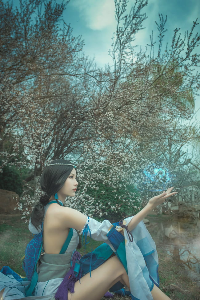 【cos正片】阴阳师手游 八百比丘尼