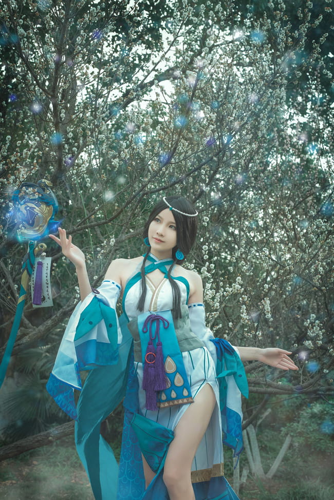 【cos正片】阴阳师手游 八百比丘尼