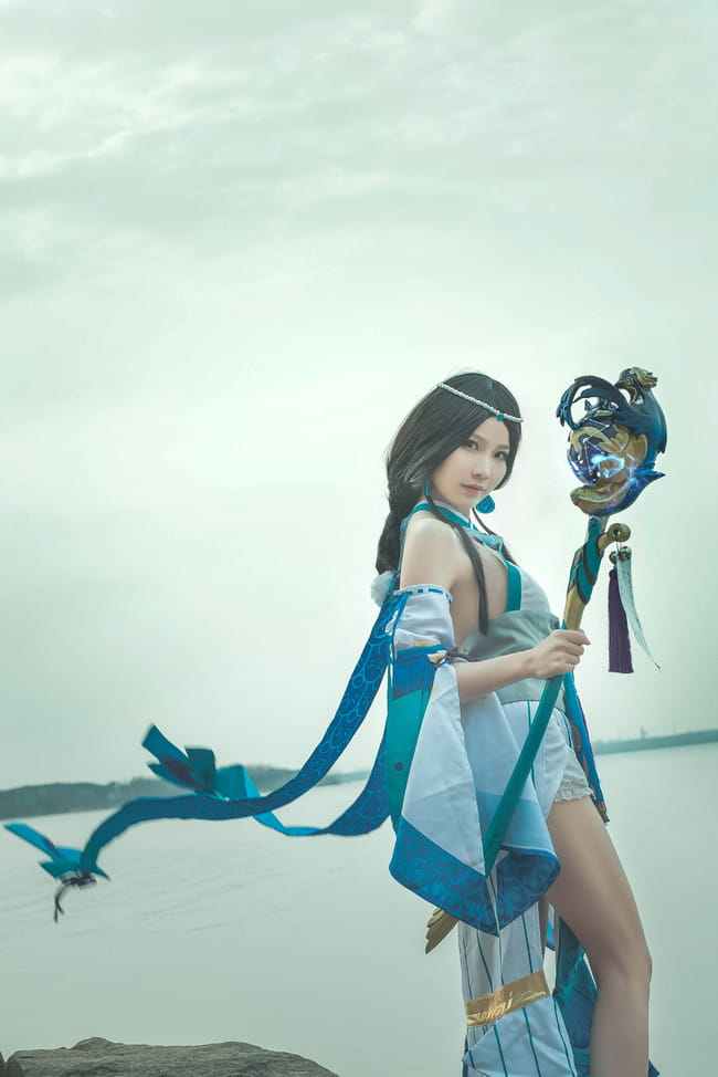 【cos正片】阴阳师手游 八百比丘尼