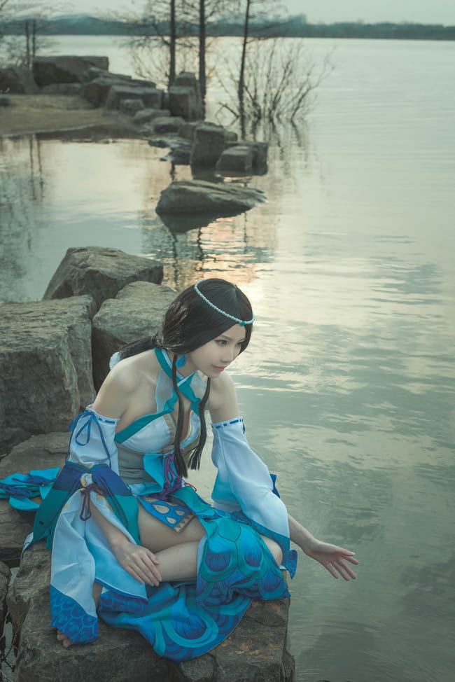 【cos正片】阴阳师手游 八百比丘尼