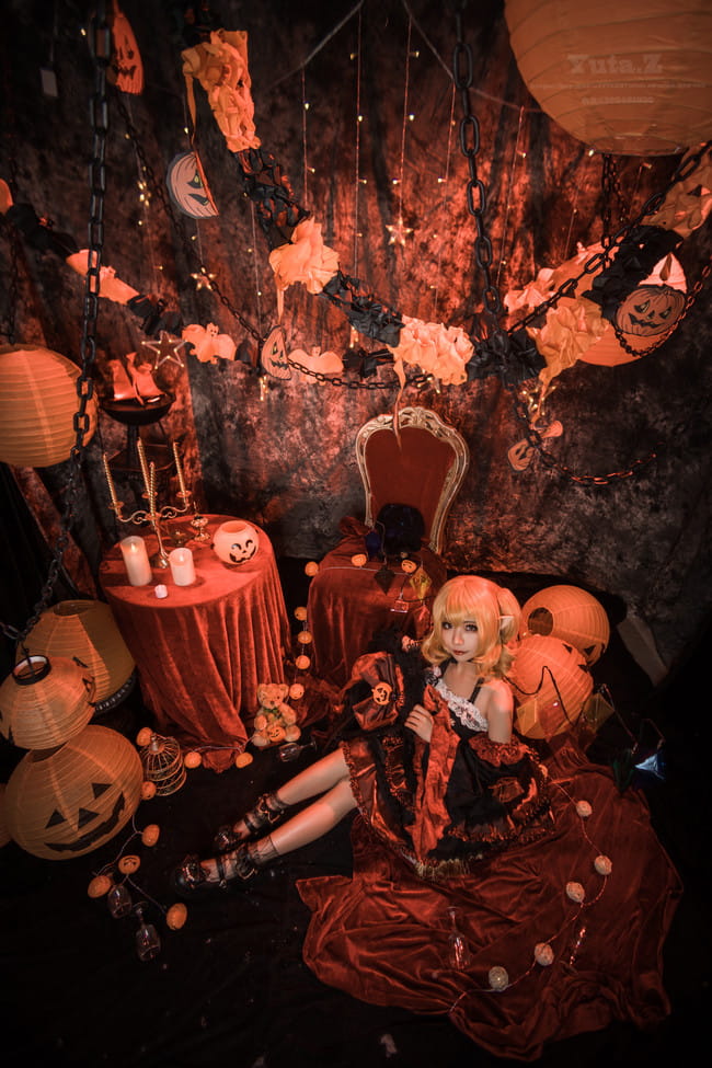 东方Project 万圣节 芙兰朵露 cosplay