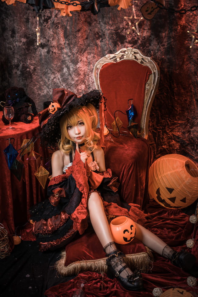 东方Project 万圣节 芙兰朵露 cosplay