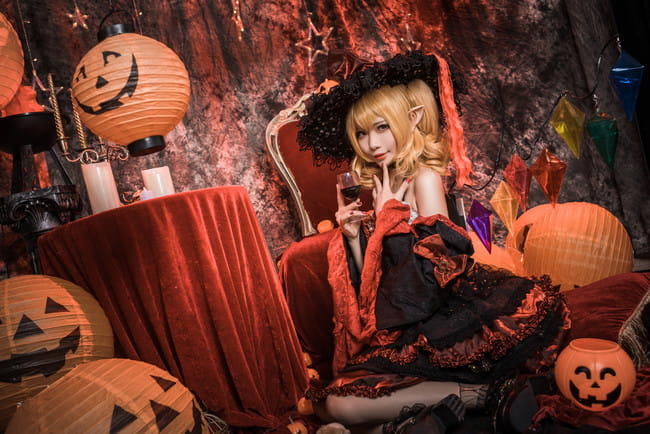 东方Project 万圣节 芙兰朵露 cosplay