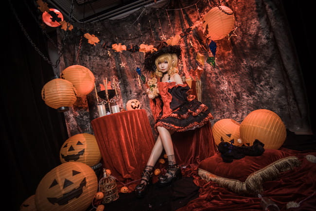 东方Project 万圣节 芙兰朵露 cosplay