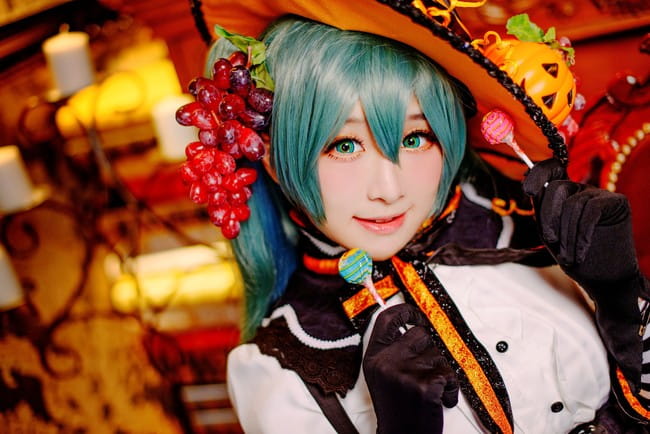 VOCALOID 初音未来 双马尾 cosplay