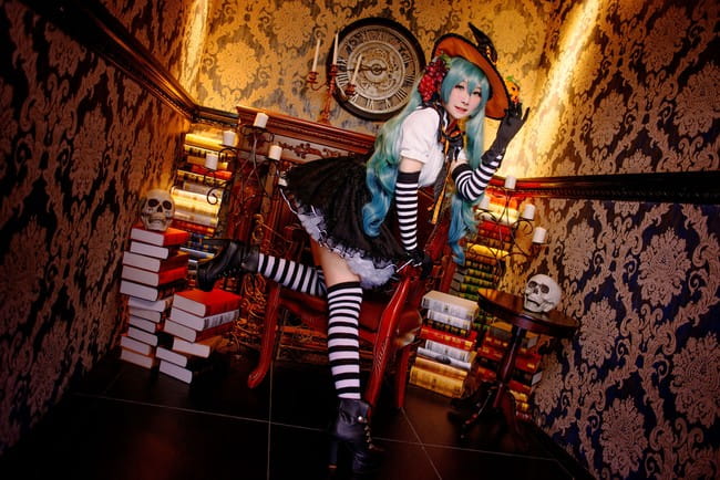 VOCALOID 初音未来 双马尾 cosplay