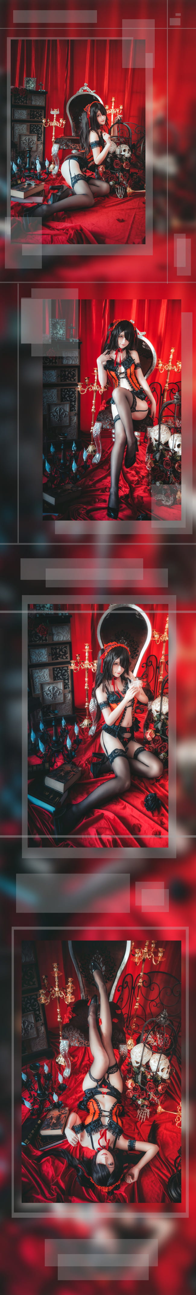 【cos正片】时崎狂三福利cos(1)