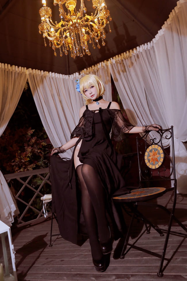 Fate/Grand Order 贞德 腿部福利 cosplay