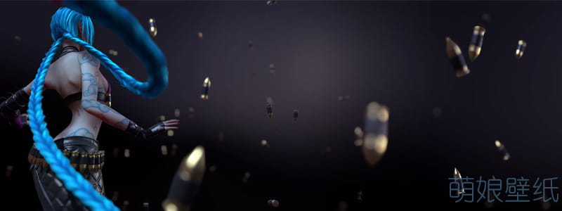 规则—就是用来打破的 最全金克丝皮肤原画壁纸大合集下载(1)