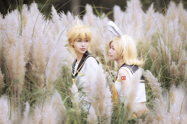 VOCALOID 镜音双子 镜音连 cosplay