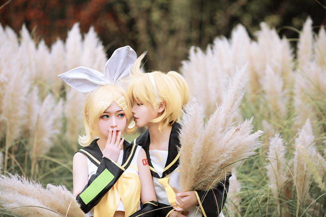 VOCALOID 镜音双子 镜音连 cosplay