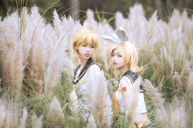 VOCALOID 镜音双子 镜音连 cosplay