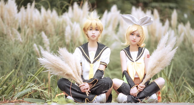 VOCALOID 镜音双子 镜音连 cosplay