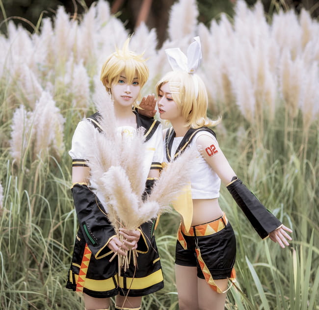 VOCALOID 镜音双子 镜音连 cosplay