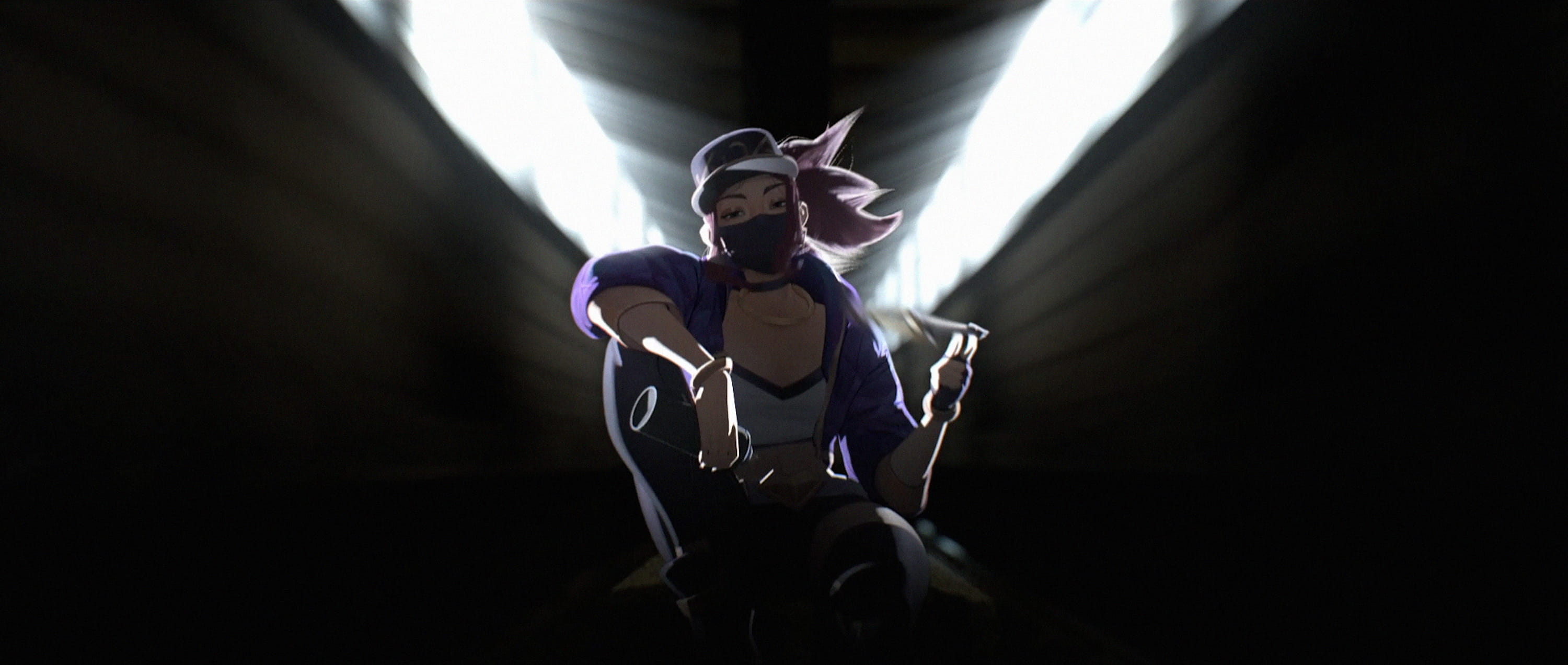 LOL KDA女团S8总决赛现场首秀出道 KDA女团原画壁纸下载(1)