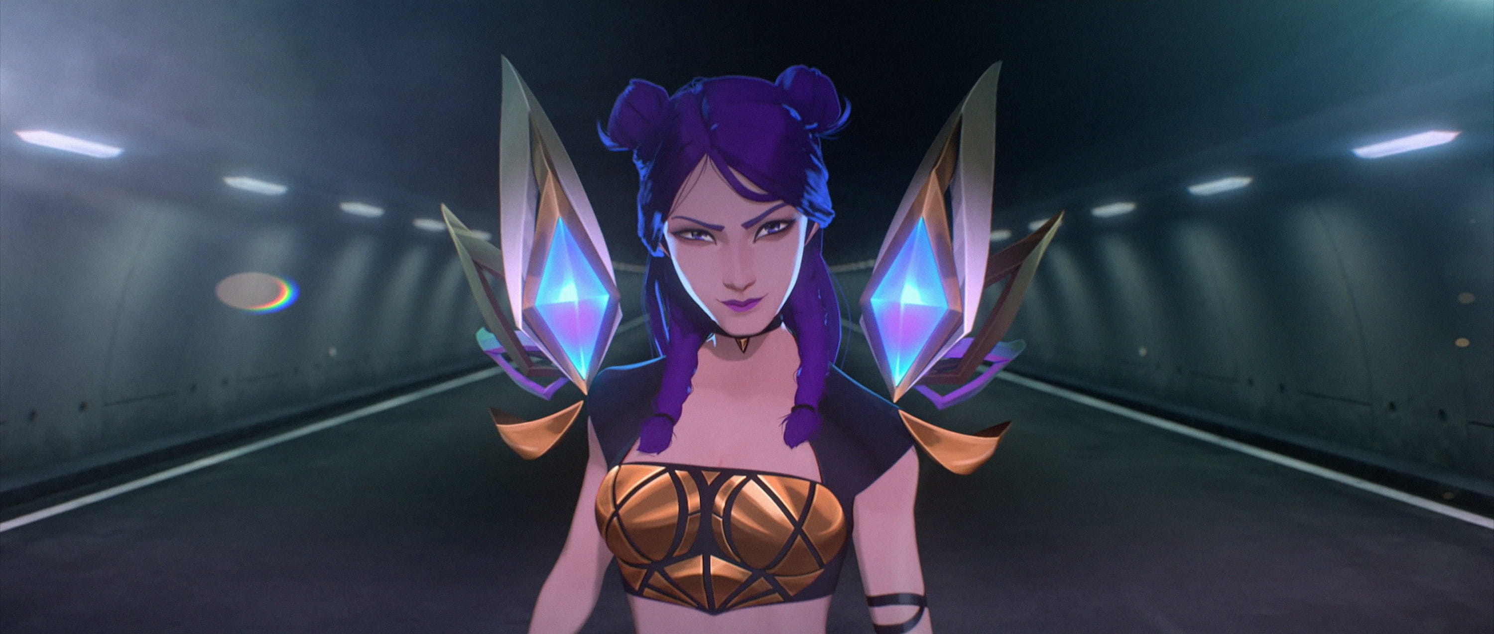 LOL KDA女团S8总决赛现场首秀出道 KDA女团原画壁纸下载(1)