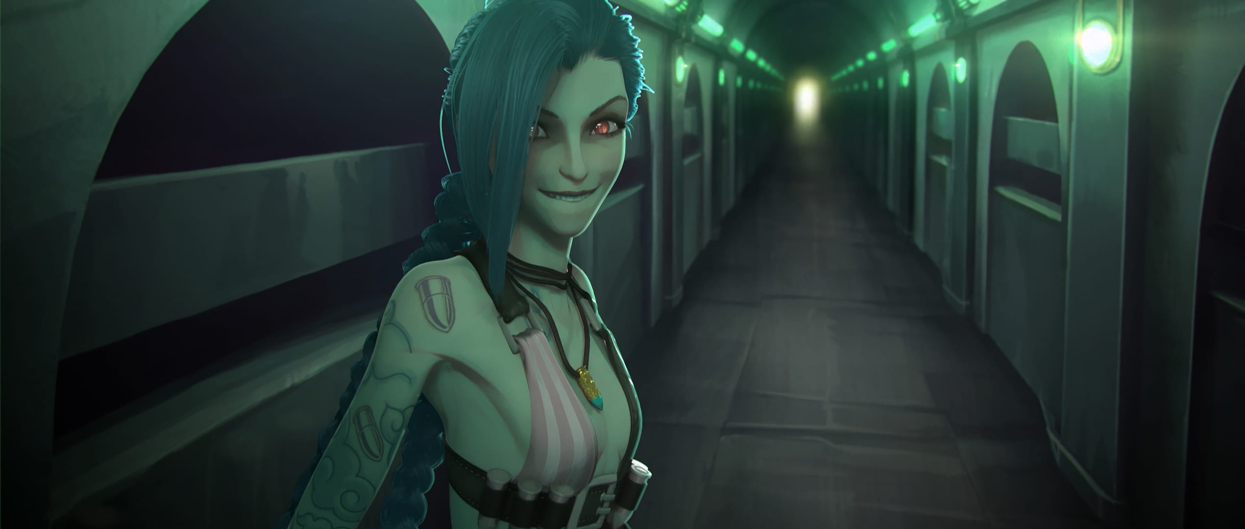 规则—就是用来打破的 最全金克丝皮肤原画壁纸大合集下载(1)