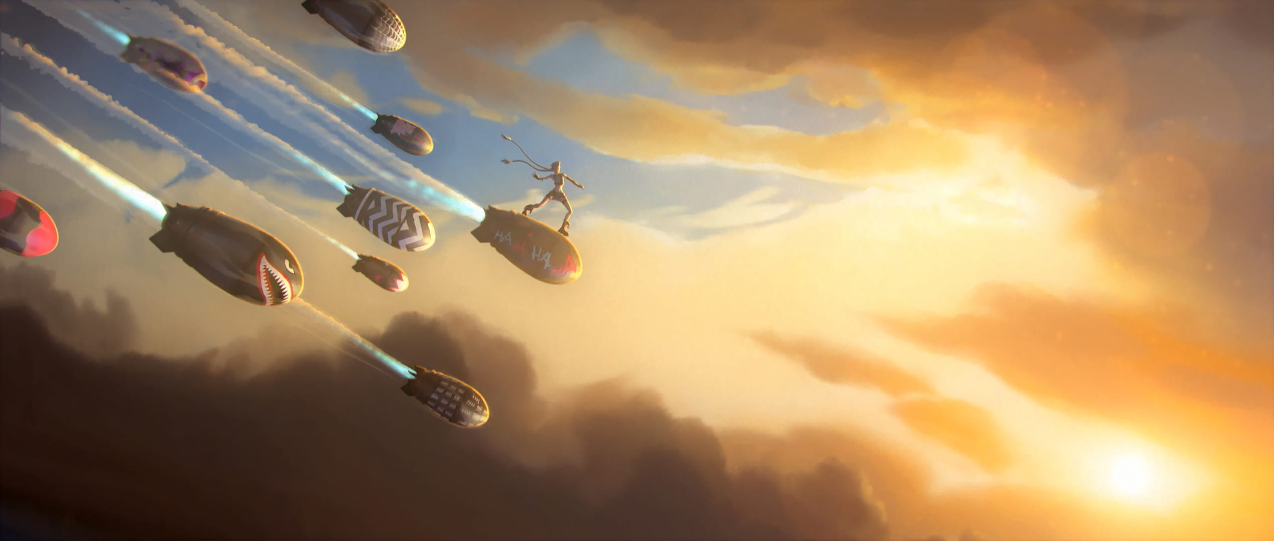 规则—就是用来打破的 最全金克丝皮肤原画壁纸大合集下载(1)