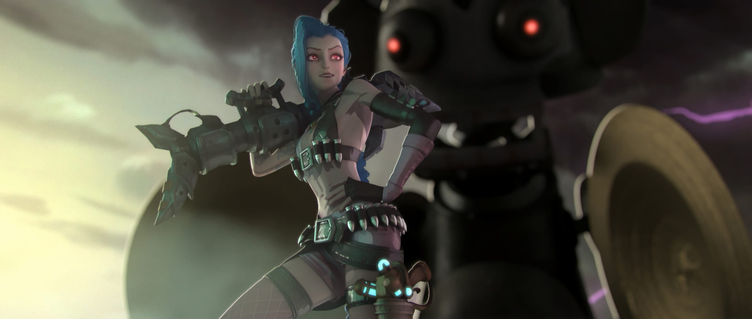 规则—就是用来打破的 最全金克丝皮肤原画壁纸大合集下载(1)