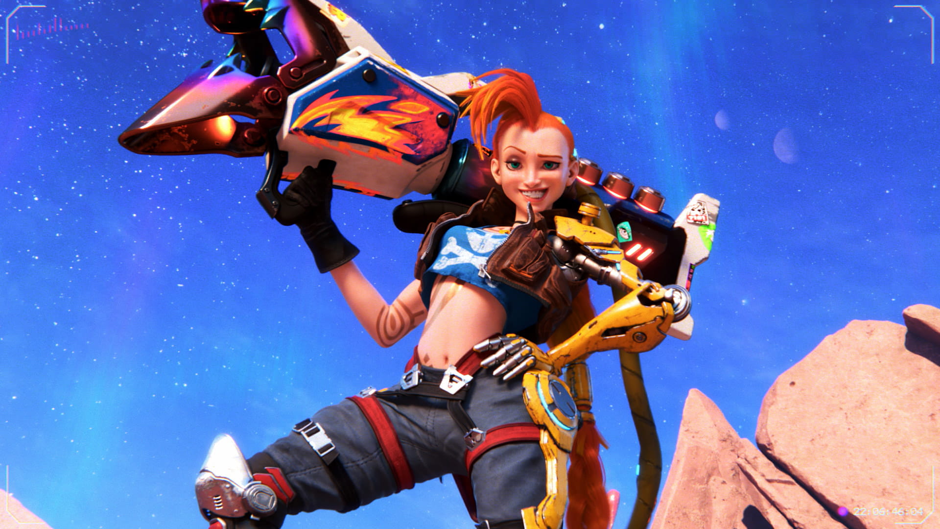 规则—就是用来打破的 最全金克丝皮肤原画壁纸大合集下载(1)