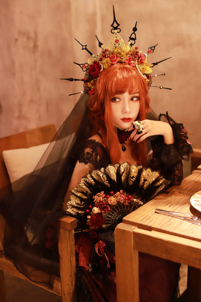 Lolita 装扮 哥特 手工 cosplay