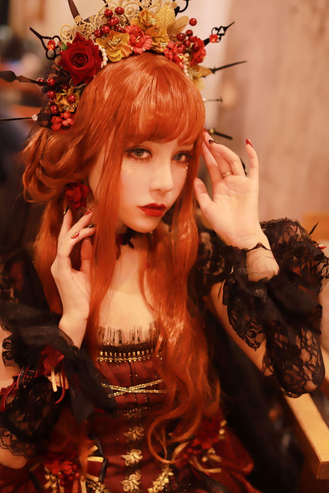 Lolita 装扮 哥特 手工 cosplay
