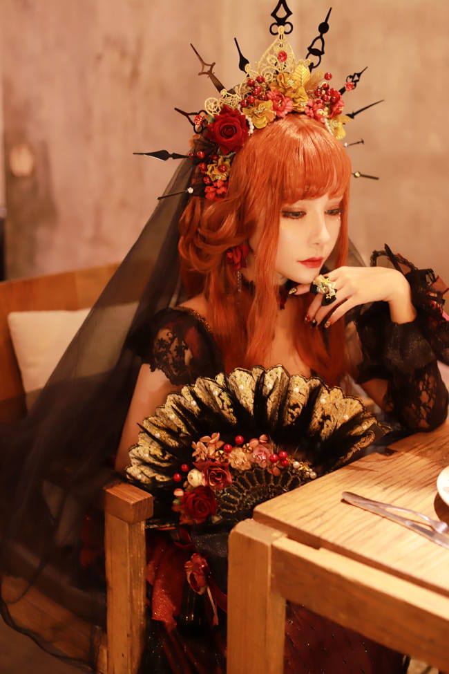 Lolita 装扮 哥特 手工 cosplay