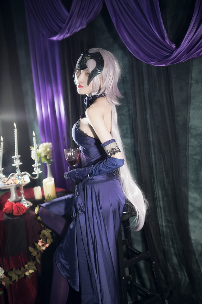 Fate/Grand Order 黑贞德 cosplay