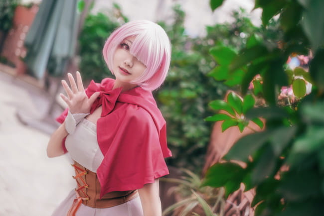 从零开始的异世界生活 萌妹 拉姆 粉毛 cosplay