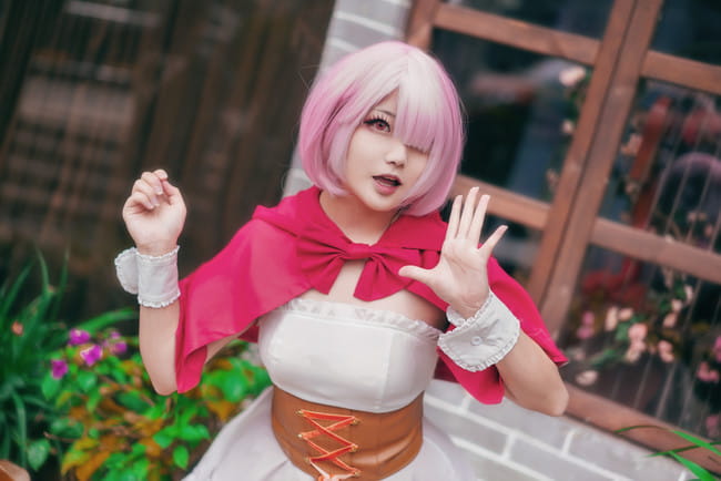 从零开始的异世界生活 萌妹 拉姆 粉毛 cosplay