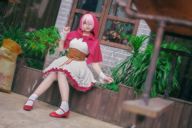 从零开始的异世界生活 萌妹 拉姆 粉毛 cosplay