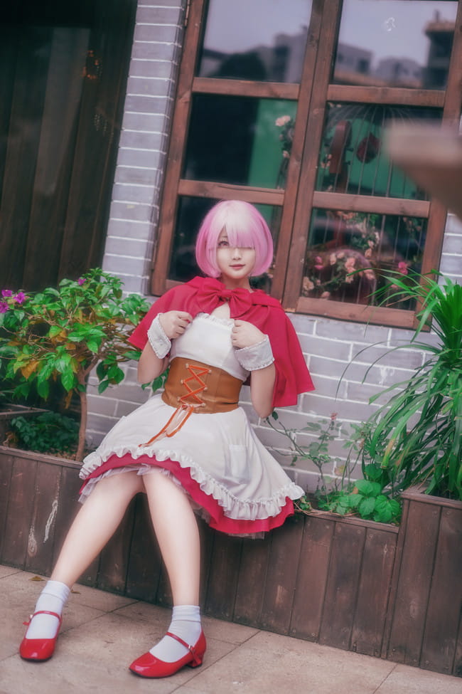 从零开始的异世界生活 萌妹 拉姆 粉毛 cosplay