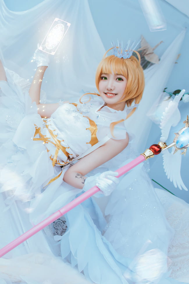 魔卡少女樱 小樱 木之本樱 cosplay