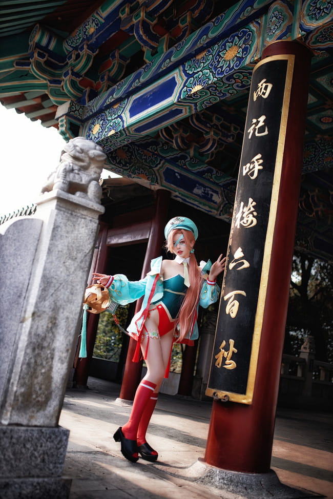 国家秘宝 七绝 吴王夫人差 cosplay