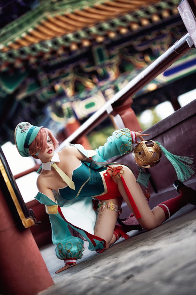 国家秘宝 七绝 吴王夫人差 cosplay