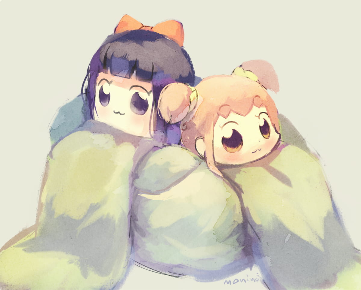 1月霸权！pop子和pipi美的日常萌图（第三期）(1)