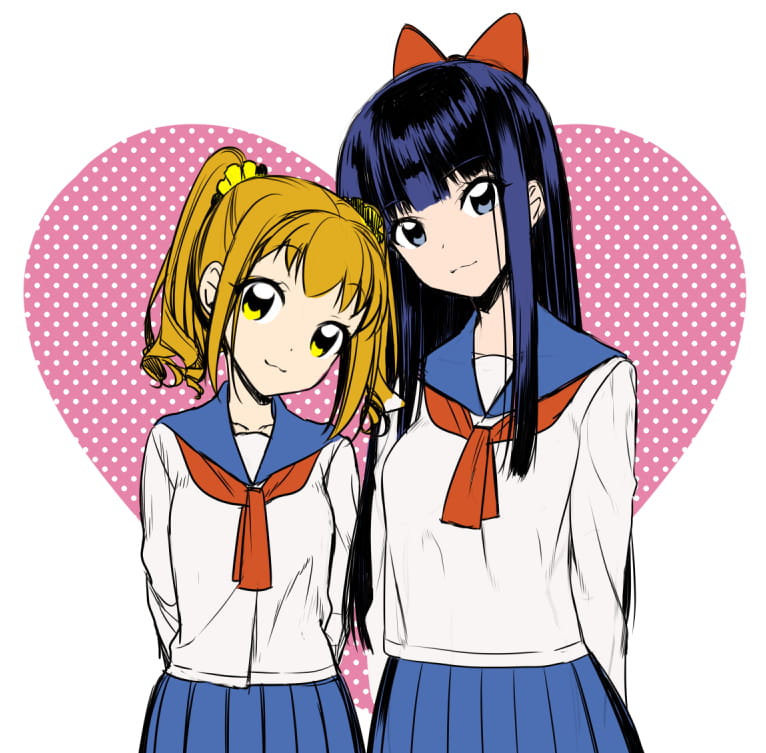 1月霸权！pop子和pipi美的日常萌图（第三期）(1)