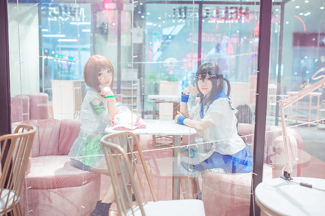 我的英雄学院 丽日御茶子 蛙吹梅雨 cosplay