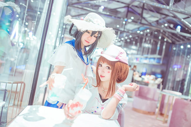我的英雄学院 丽日御茶子 蛙吹梅雨 cosplay