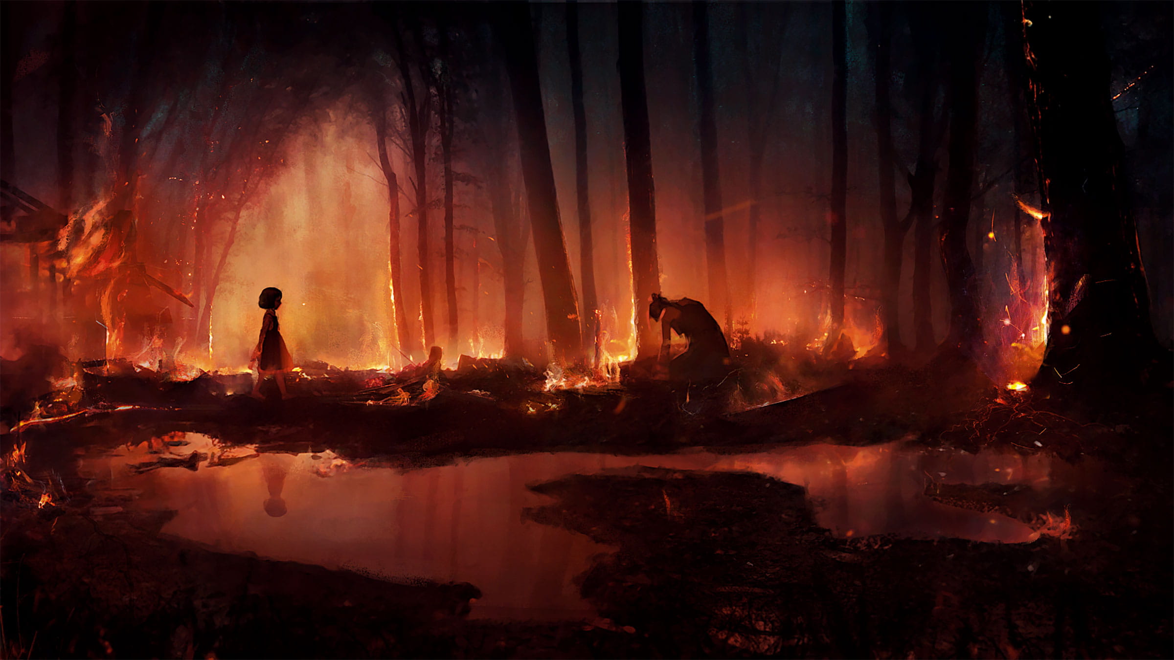 英雄联盟 黑暗之女 安妮 全皮肤高清原画游戏壁纸下载(1)