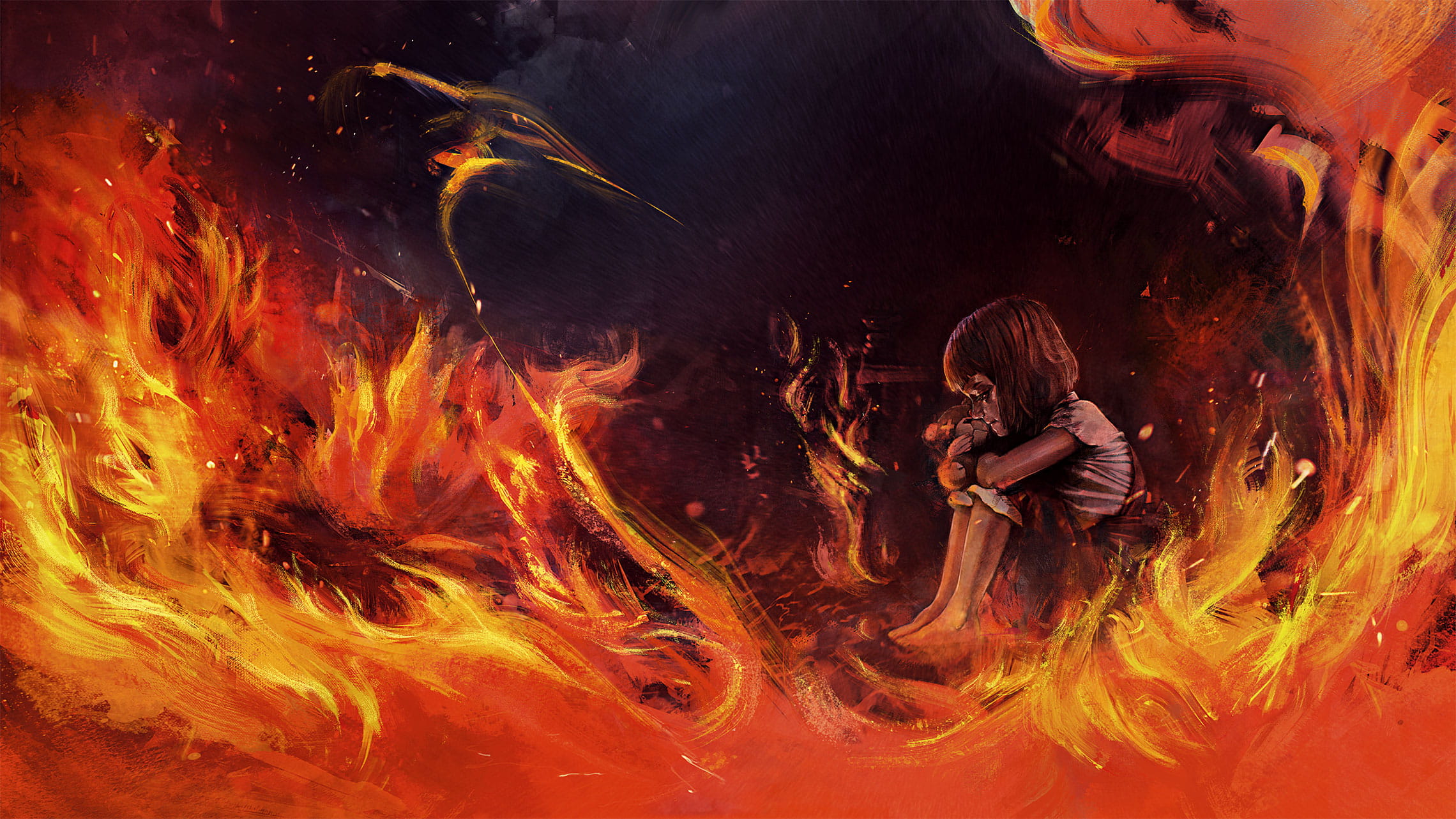 英雄联盟 黑暗之女 安妮 全皮肤高清原画游戏壁纸下载(1)