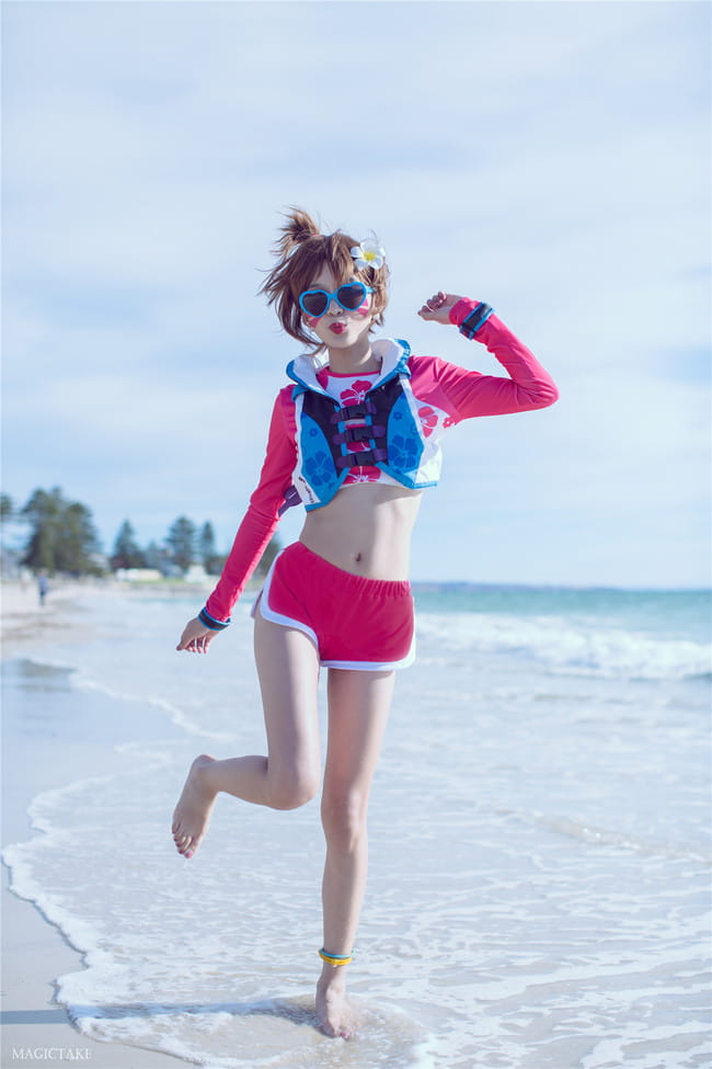 【cos正片】2018夏季运动皮肤-踏浪者D.va
