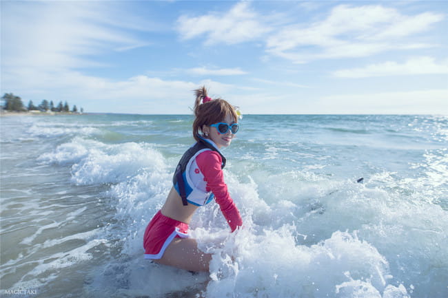 【cos正片】2018夏季运动皮肤-踏浪者D.va