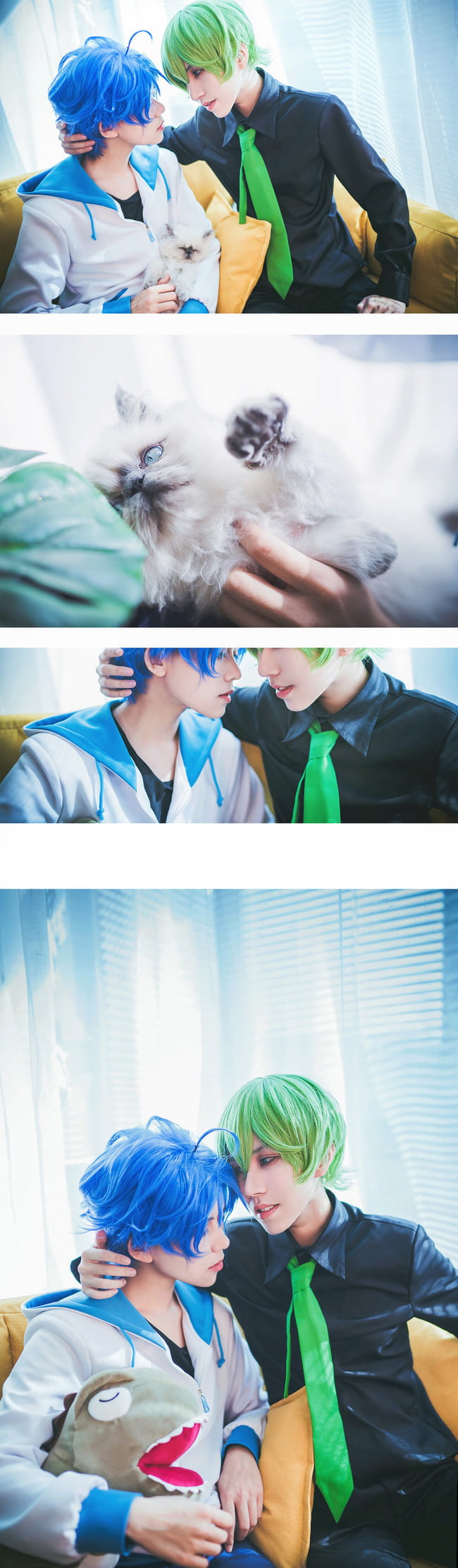 【cos正片】小绿和小蓝