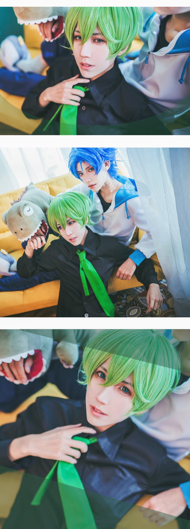 【cos正片】小绿和小蓝