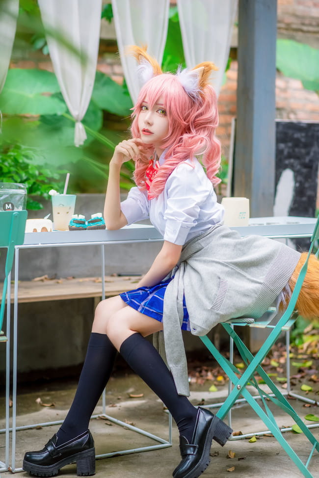 Fate/Grand Order 玉藻前 兽耳 cosolay