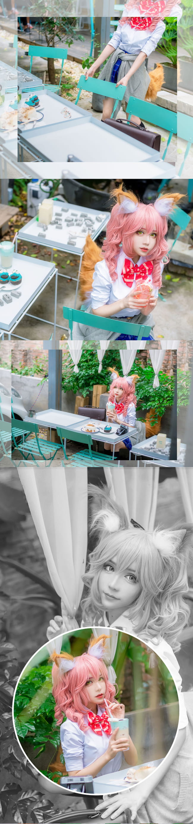 Fate/Grand Order 玉藻前 兽耳 cosolay