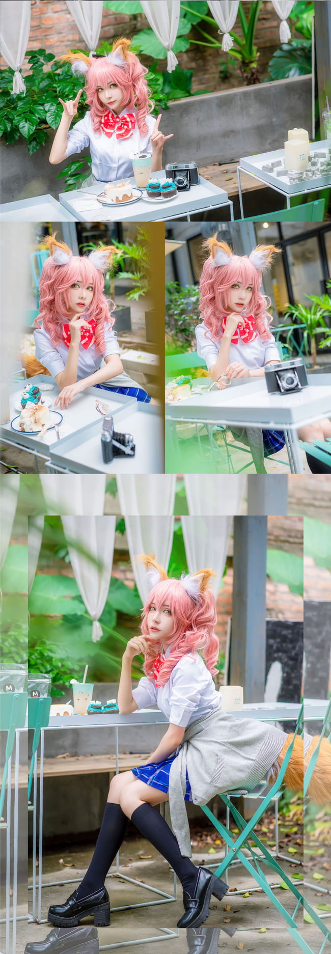 Fate/Grand Order 玉藻前 兽耳 cosolay