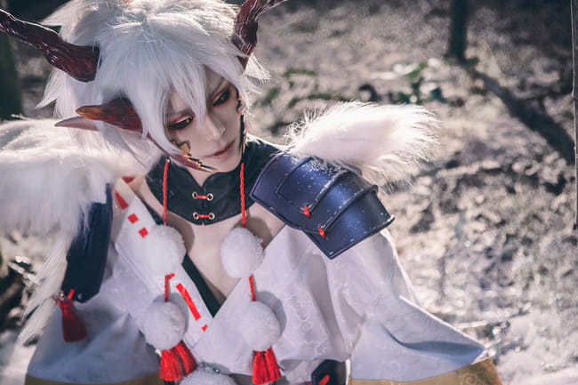 阴阳师手游 茨木童子 cosplay