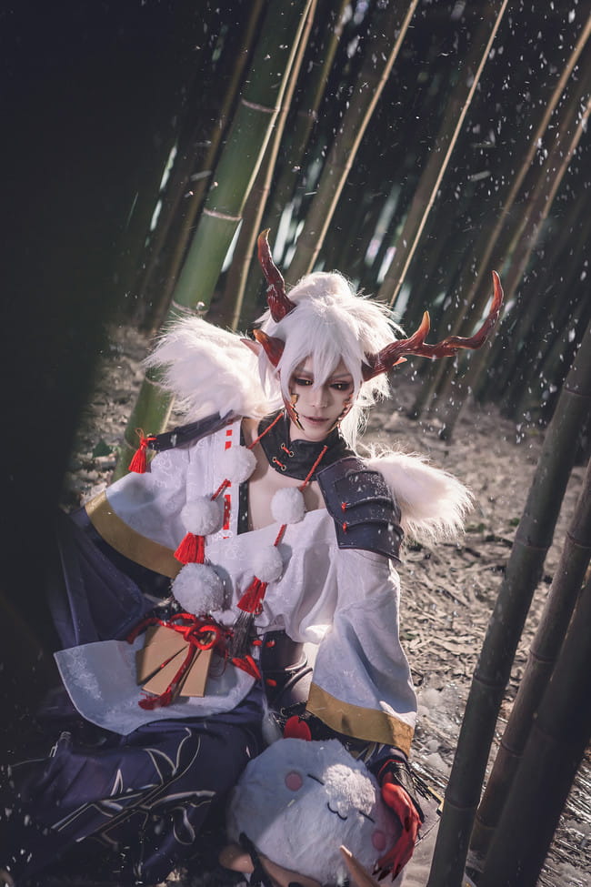 阴阳师手游 茨木童子 cosplay